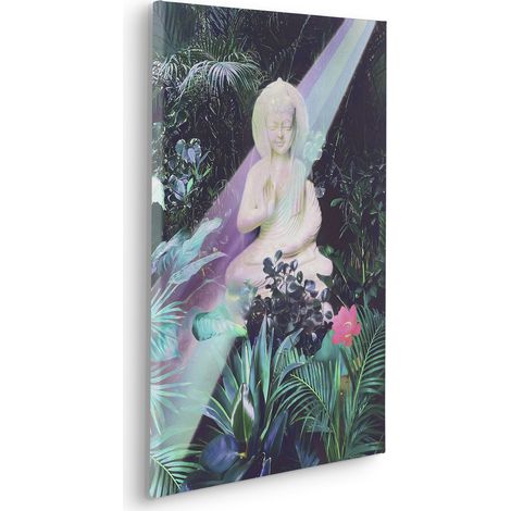 Komar Canvasbild Garden of Silence - 60 x 40 cm - Bild auf Keilrahmen - Modern (1/2)