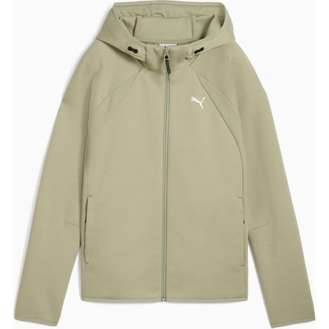 Puma evostripe FZ DK Damen-Hoodie grün 68814182 r S (1/5)