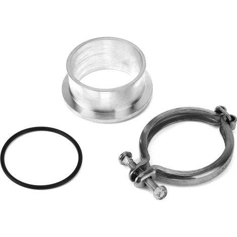 Bride V-Band Collier de Serrage pour Turbo Holset HX35 HX35W HX40W, Accessoire Flasque Compatible, Fixation Haute Performance (1/5)