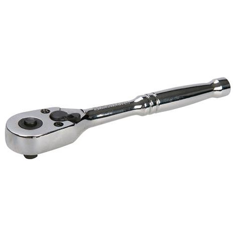 Chiave a cricchetto Silverline in acciaio con sgancio meccanica 1/4" / 62 Nm