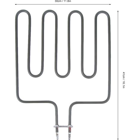 Élément Chauffant Électrique pour Poêle de Sauna en Acier Inoxydable, Composant de Chauffage SCA 2000W (1/5)