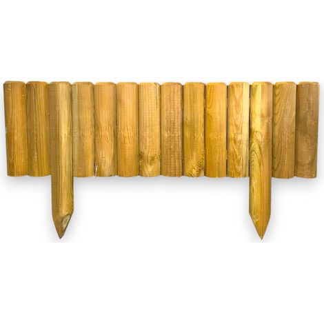 Valla de madera de pino impregnada de vampiro 100x50 cm