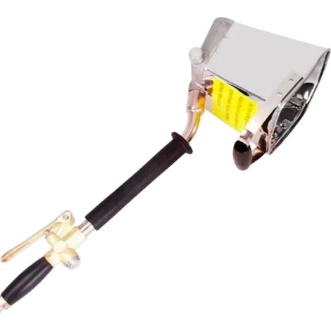 Pistola de enyesado, diseño de 4 boquillas, construcción duradera, color plata. (1/2)