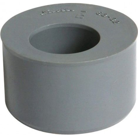 Reductor de PVC incorporado, macho 63mm, hembra 32mm
