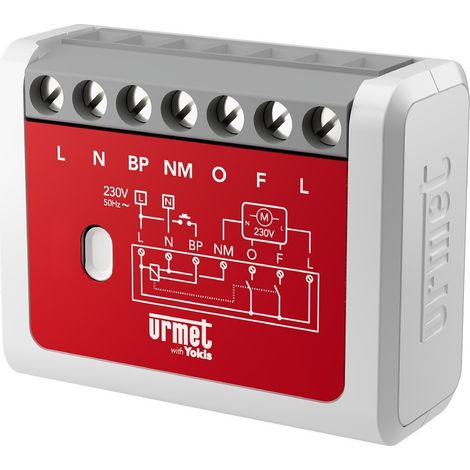 Micromodulo tapparella radio incassato Zigbee UP 500W - URMET YOKIS - MVR500E-UP (1/4)