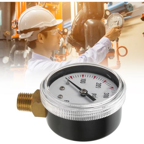 Manomètre radial 1/4 NPT 0-600 psi, manomètre d'air, manomètre d'huile, manomètre d'eau, manomètre hydraulique TS-Y50-600 psi (1/5)