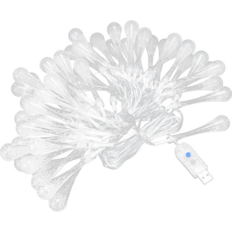 Luci decorative a catena – alta luminosità – telecomando – giardino/prato – atmosfera decorativa