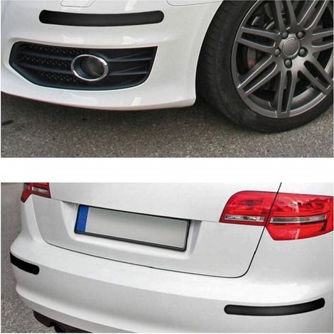 Ulisem - Paar schwarze Gummiaufkleber zum Schutz der Autostoßstange/Spoiler, 52 x 510 mm - (1/2)