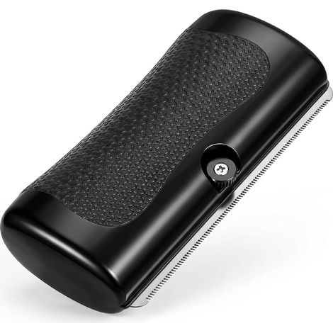 Brosse Déshydratation Chien, Brosse Poils Morts de Toilettage pour Chien et Chat, Morts et Sous-poil, Élimination des Nœuds, Adaptée aux Poils Courts et Longs (1/5)