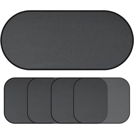 Set di 5 parasole per auto in rete, parasole termoisolanti