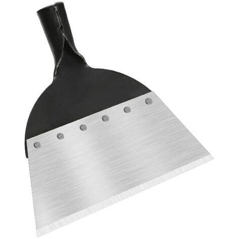 LaBlanc - Pala da giardino multifunzionale in acciaio, pala piatta per piantagione, diserbo, attrezzo agricolo, scavatrice, diserbo, 28 cm