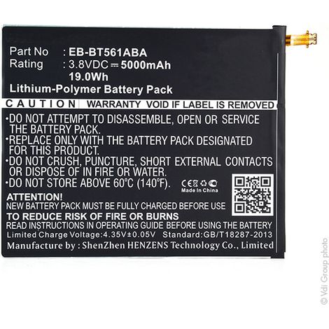 NX - Batterie tablette 3.8V 5000mAh - EB-BT561ABAEB-BT561ABE (1/3)