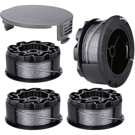 Bobine pour tondeuse à gazon, Φ1,6 mm, 6 m F016800570 pour modèles de tondeuses à gazon BOSCH : Universal GrassCut 18 / Universal GrassCut 18-26 / UniversalGrassCut 18-260, pour têtes de rechan (1/5)