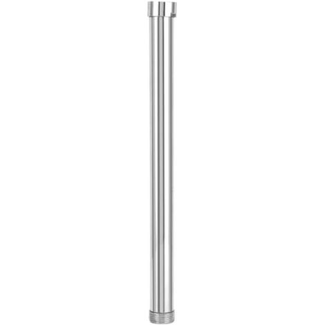 Rallonge de bras de douche en cuivre chromé, accessoire d'extension de pommeau 25 mm G3/4 (1/5)