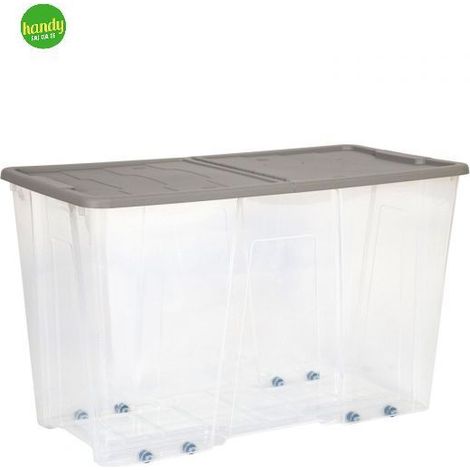 Box Master Dea Home 77x39x47cm 100L grigio (1/2)