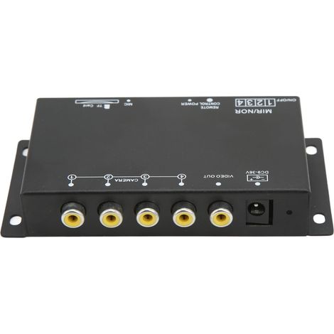 Enregistreur vidéo numérique pour véhicule 4 canaux 720p DC9-36V Mini MDVR universel pour camping-car, fourgonnette et camion (1/5)