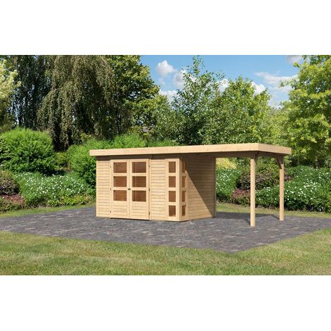 SH Kerko 4 natur 302x217x211 im Set mit AD 2,40 m Breite