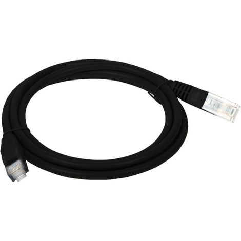 ALANTEC KKU5CZA3 - Cable de conexión UTP (5e, 3 m), color negro