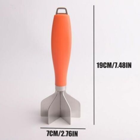 Hachoir À Viande Manuel Couteau en Acier Inoxydable,Avec Manche Ergonomique pour Broyeur Alimentaire Manuel Pour Cuisine Mai (1/5)
