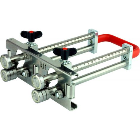 Plieuse bordureuse WUKO DUO 3202 – Hauteur max 200 mm – Épaisseur pliage 0,80 mm – Pour acier courant – Poids 2,9 kg