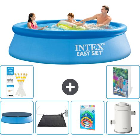 Easy Set Pool Rund - 305x76 cm - 7-teilig S118