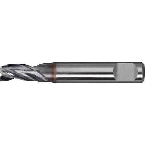 Mini fresa per scanalature D.6mm HSS-Co8 TiCN Weldon Z.3 corta PROMAT