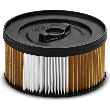 Patronenfilter kompatibel mit Kärcher Nass- und Trockensaugern WD4.200, WD5.200, WD4, WD5 und 6.414-960 – Faltenfilter (1/4)