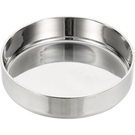 Emboutstuyau45 mmdiamètre extérieur, 2 emboutstuyau plats en acier inoxydable 304 Embouttuyau poli Capuchon rond pour les industriesla plomberie HVAC Tuyauterie métallique - 102 mm (1/5)