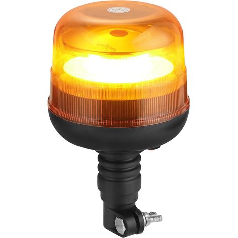 30 LED Gyrophare LED Ambre 12/24V E-mark Lumière Stroboscopique IP67 étanche 3 Modes de Flash Strobe Beacon Light pour Camion Tracteur Caravane (1/5)