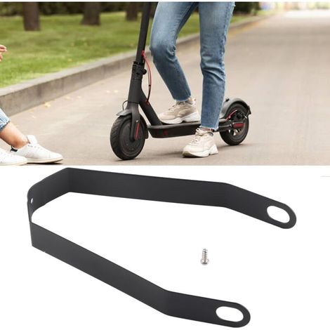 Ninebot G30 Scooter Mudguard Support, Alliage D’Aluminium Scooter Électrique Arrière Ailes Arrière Support Pièces de Mise À Niveau, pour Xiao.Mi Ninebot Kickscooter Max G30 (Noir) (1/5)