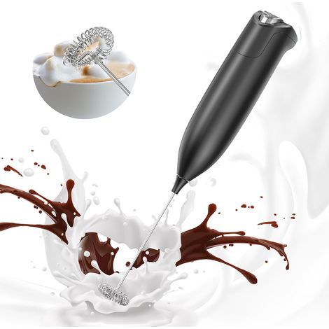 Mousseur à lait électrique, fouet à matcha, pour préparer matcha, latte et cappuccino (1/5)
