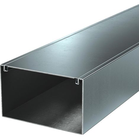OBO Bettermann Goulotte d'installation métallique avec tissu coupe-feu 120x200x2000 acier galvanisé sendzimir, 7218012