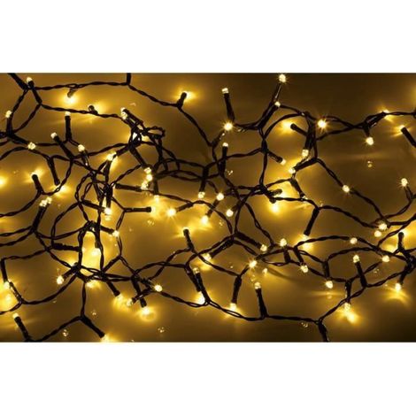 Guirlande lumineuse effet cascade pour sapin de Noël - - 180 LED - Bluetooth & application (1/4)
