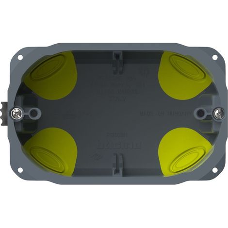 Scatola da incasso 3 moduli in resina per cartongesso BTicino PB503NN