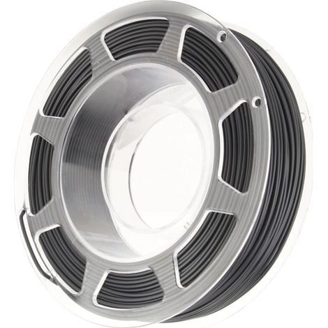 PLA+ Filament 1,75 mm Schwarz, Upgrade PLA+ 2.0 3D-Druckfilament stärker und widerstandsfähiger, Maßgenauigkeit 20-50 mm/s (1/4)