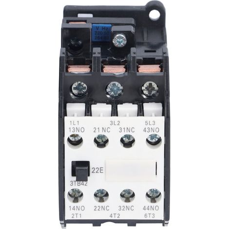 Contacteur 16A 50Hz Montage Rail DIN 2NO+2NF Commande Tout ou Rien pour Installation Électrique Résidentielle (1/4)