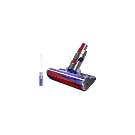 Tête d'aspiration en velours doux compatible Dyson V7 V8 V10 V11 – Remplacement facile – Pour sols durs et moquettes (1/4)