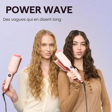Hair Curler, Waving Iron for Waves, With Ion Protection (1/4)