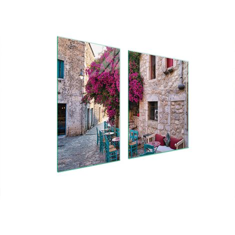 PIATTO IN VETRO e TAGLIERE 100x52 STREET (1/5)