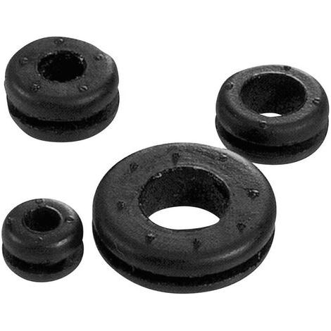 Passe-câbles LAPP SKINDICHT LA 6 61713550 Ø max. des bornes 6 mm Caoutchouc-Chloroprène noir 100 pc(s) (1/2)
