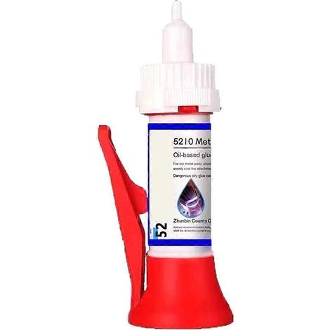 Leistungsstarker Mehrkomponenten-Reparaturkleber 5210 für universelles Verschweißen und hohe Festigkeit, ideal für Holz, Möbel und Schuhe (50 ml). (1/5)
