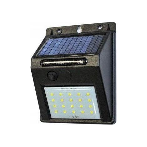 Lampada solare a LED con 20 diodi SMD, sensore di movimento e crepuscolare WMC (1/2)