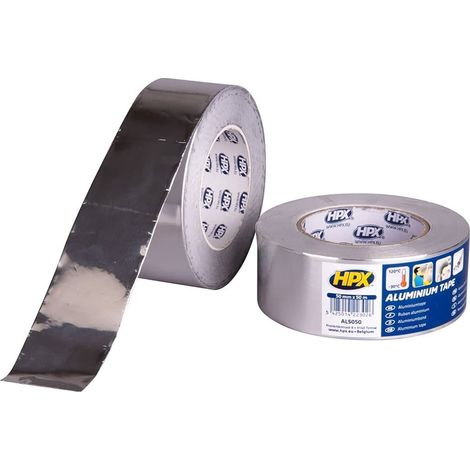 Nastro di tenuta e sigillatura in alluminio HPX 120° - 50 mm x 50 m - AL5050
