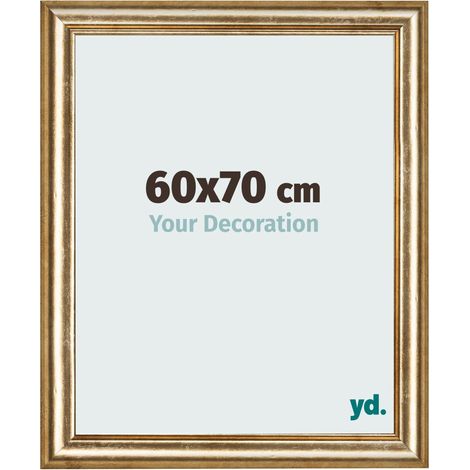 yd. - Cadre photo 60x70 - Or Antique - MDF - Lazio (1/5)