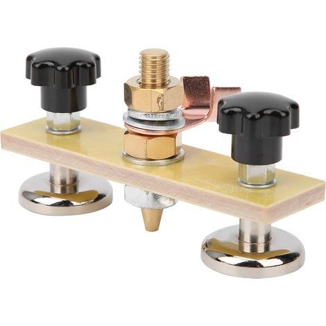 Accessoires pour outils de soudage à double tête : tête magnétique, fil de masse (1/5)