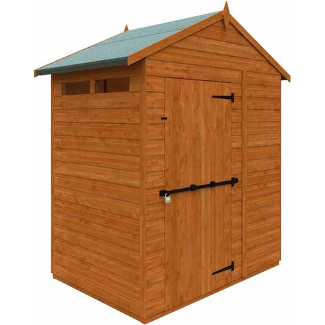 4x6 Flex Apex Security 12mm Flex - L123.8 x W175 x H23.32 cm - Solid Wood/Softwood/Pine - Burnt Orange