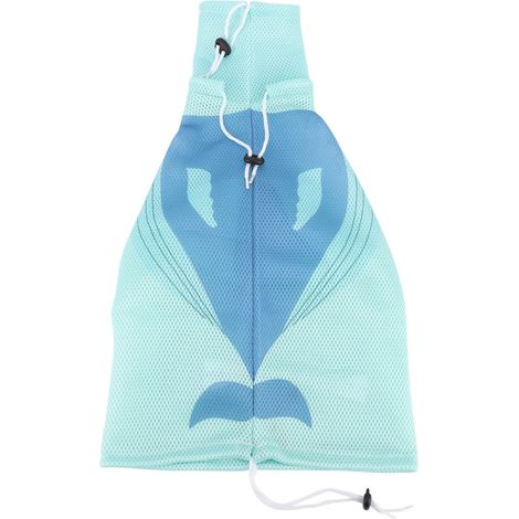 Sac De Toilettage Pour Chat - Filet Polyester Antidérapant Avec Fermetures Éclair - Pour Bain Et Coupe Ongles - Bleu (1/5)