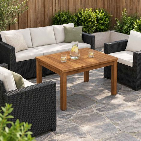 vidaXL Coffee Table Natural 49 x 60.5 x 36 cm Solid Acacia Wood (1/5)