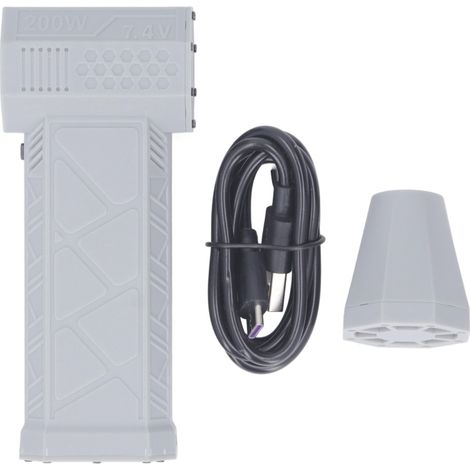 Souffleur à jet sec haute vitesse Turbofan 130 000 tr/min, moteur sans balais, ventilateur super jet portatif pour voiture, camping et activités de plein air (1/5)