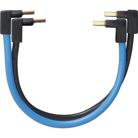 Cordon de repiquage 10mm² Phase + Neutre – Longueur 270 mm – Pour tableau électrique Legrand – Lot de 2 cordons